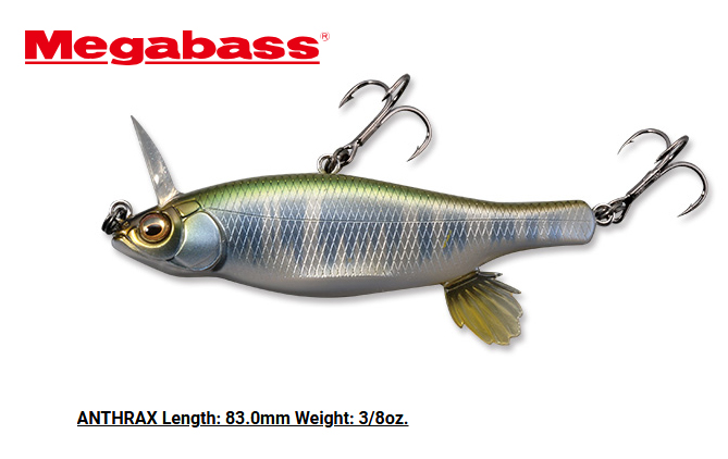 Megabass Anthrax 83 - Viva Fishing Australia
